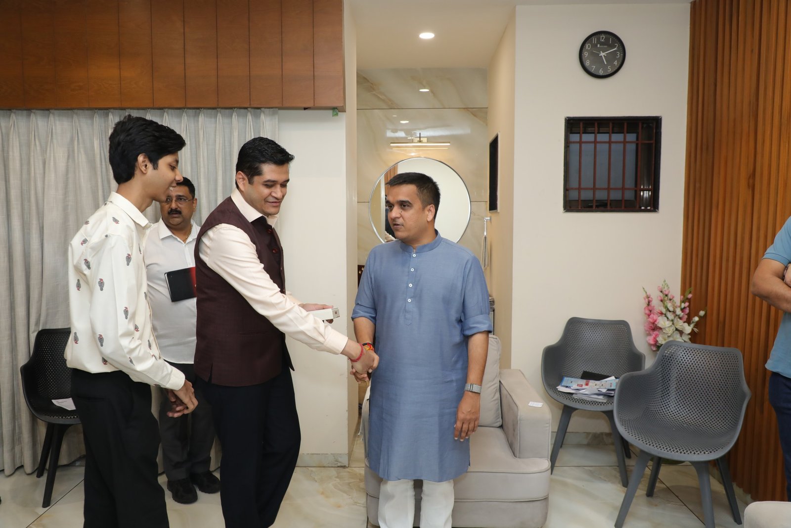 Felicitation by Hon. Deputy Chief Minister of Gujarat